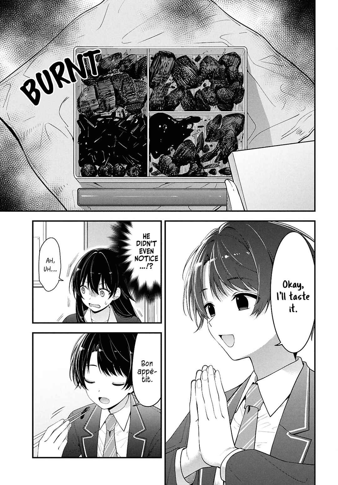 Page 21 Chapter 3 Tonari no Seki no Yankee Shimizu-san ga Kami o Kuroku Sometekita