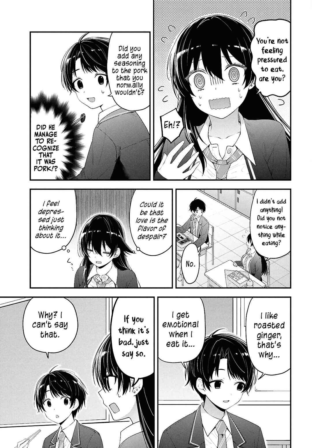 Page 23 Chapter 3 Tonari no Seki no Yankee Shimizu-san ga Kami o Kuroku Sometekita