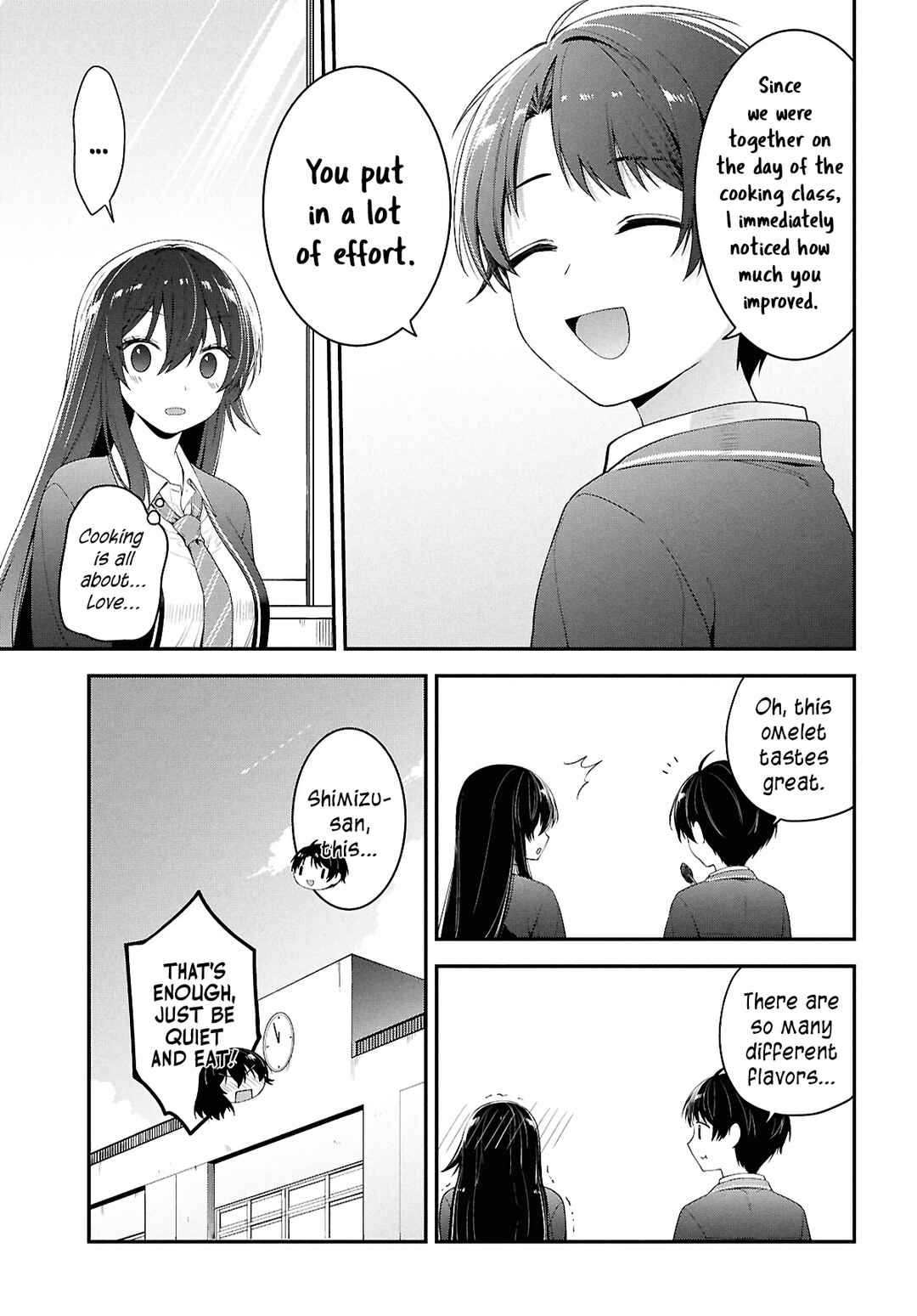 Page 27 Chapter 3 Tonari no Seki no Yankee Shimizu-san ga Kami o Kuroku Sometekita