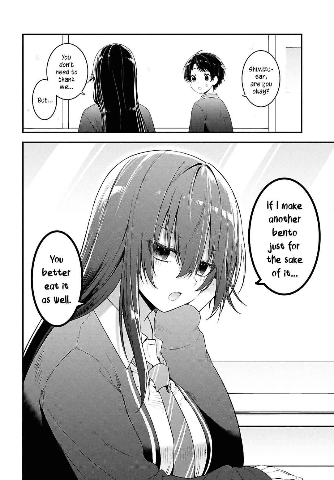 Page 31 Chapter 3 Tonari no Seki no Yankee Shimizu-san ga Kami o Kuroku Sometekita