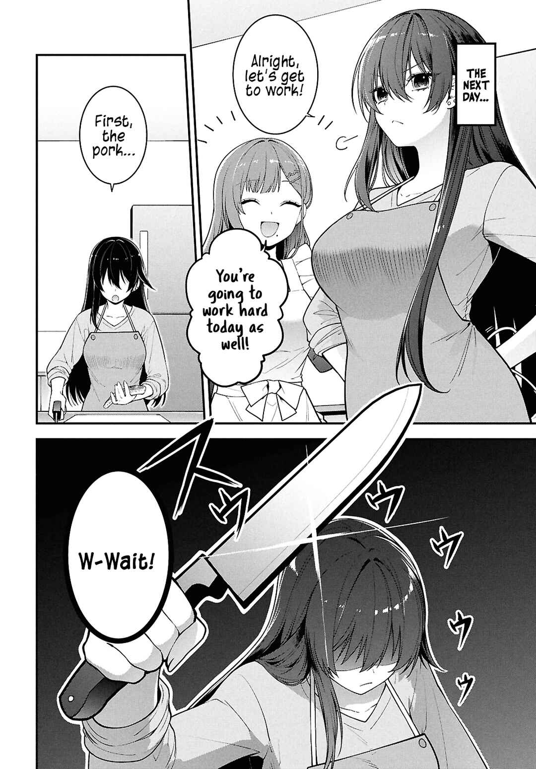 Page 8 Chapter 3 Tonari no Seki no Yankee Shimizu-san ga Kami o Kuroku Sometekita