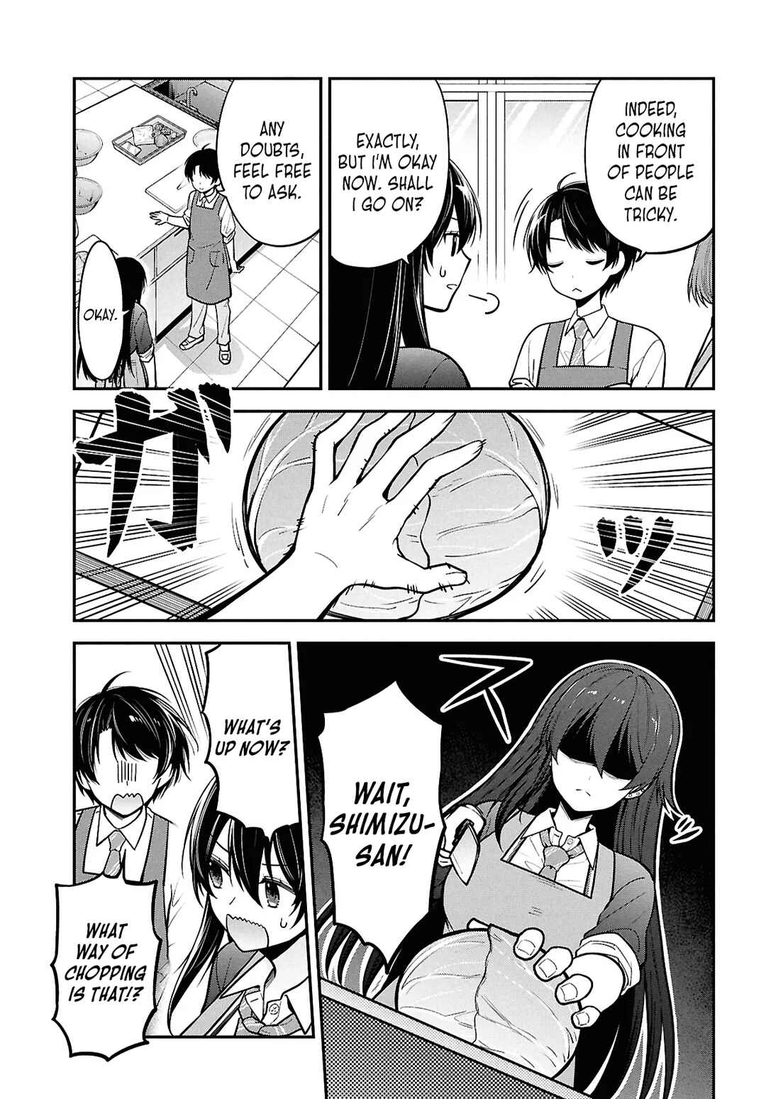Page 13 Chapter 2 Tonari no Seki no Yankee Shimizu-san ga Kami o Kuroku Sometekita