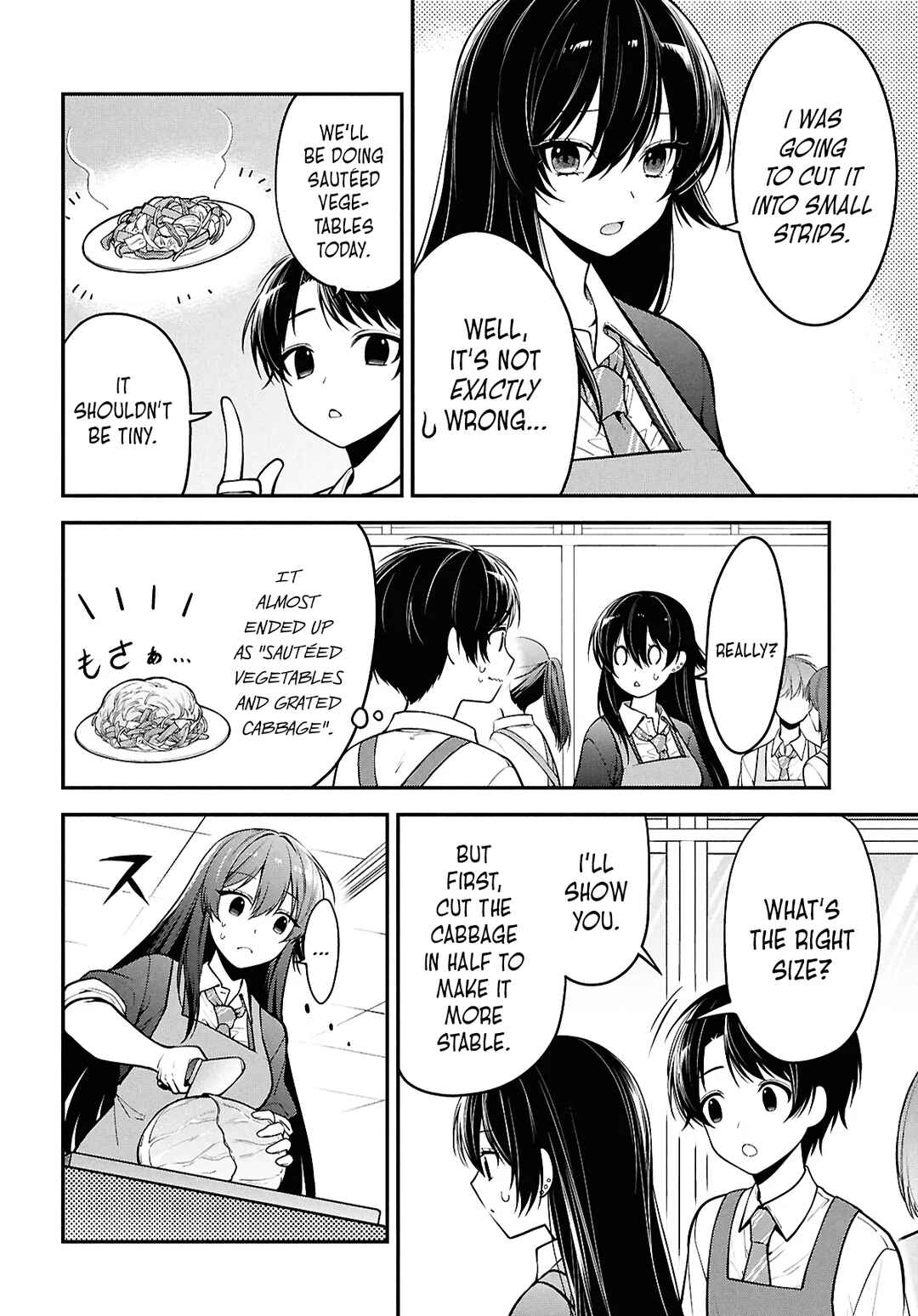 Page 14 Chapter 2 Tonari no Seki no Yankee Shimizu-san ga Kami o Kuroku Sometekita