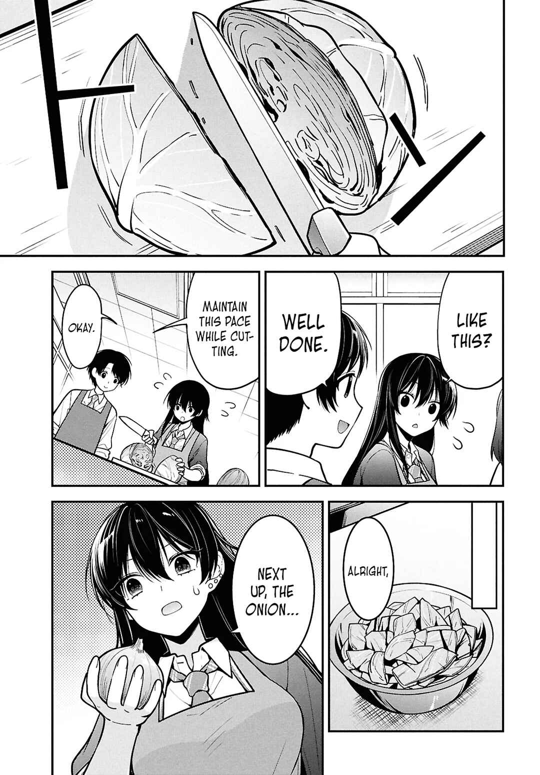 Page 15 Chapter 2 Tonari no Seki no Yankee Shimizu-san ga Kami o Kuroku Sometekita
