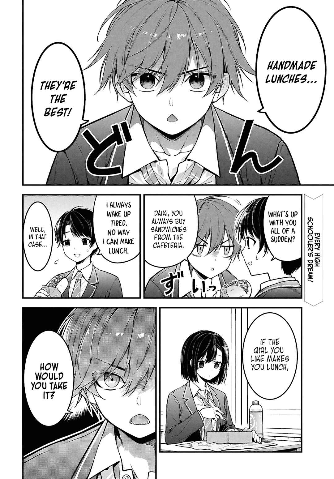 Page 2 Chapter 2 Tonari no Seki no Yankee Shimizu-san ga Kami o Kuroku Sometekita