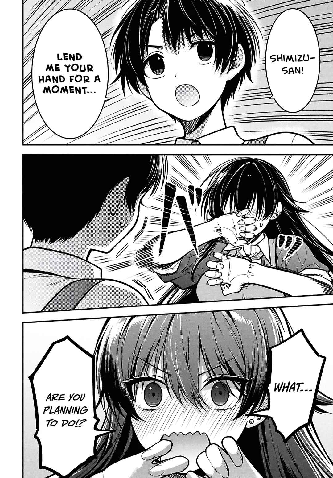Page 20 Chapter 2 Tonari no Seki no Yankee Shimizu-san ga Kami o Kuroku Sometekita