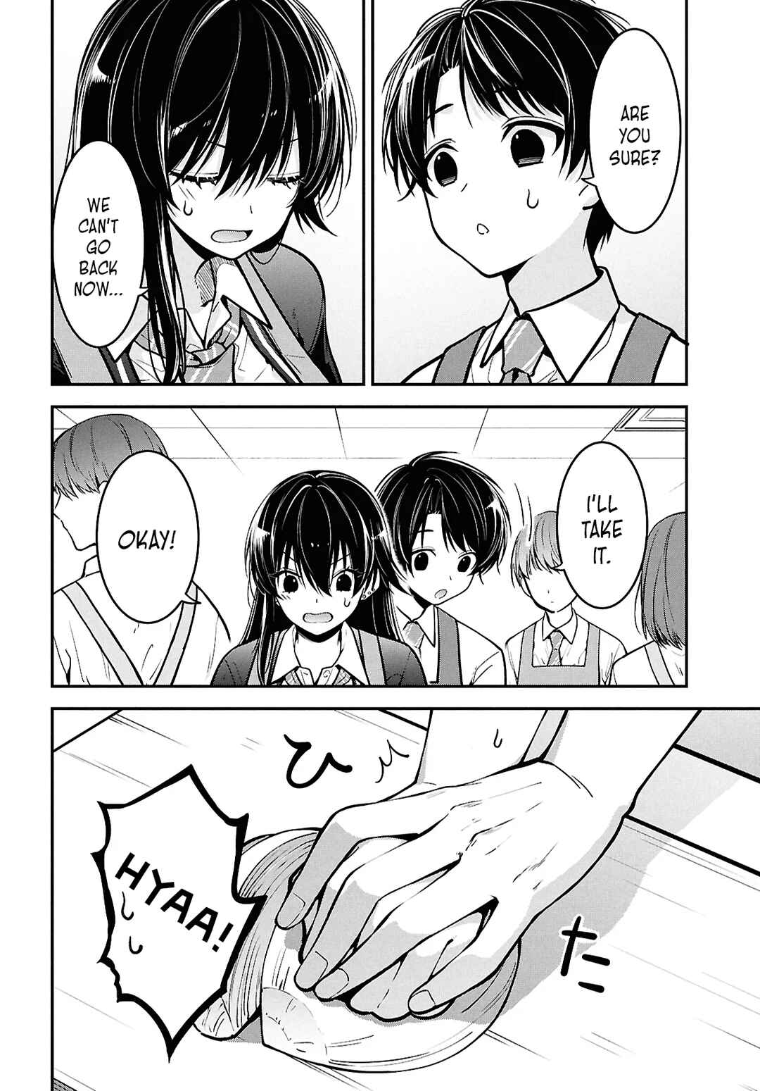 Page 22 Chapter 2 Tonari no Seki no Yankee Shimizu-san ga Kami o Kuroku Sometekita