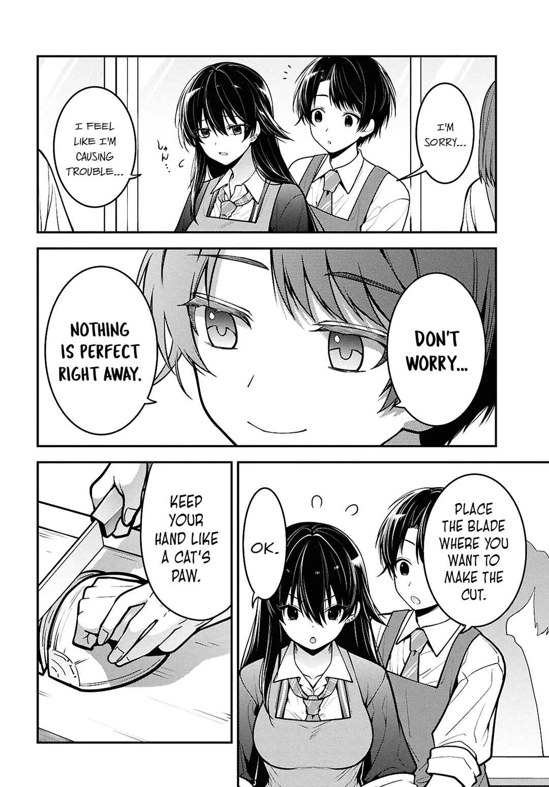 Page 24 Chapter 2 Tonari no Seki no Yankee Shimizu-san ga Kami o Kuroku Sometekita