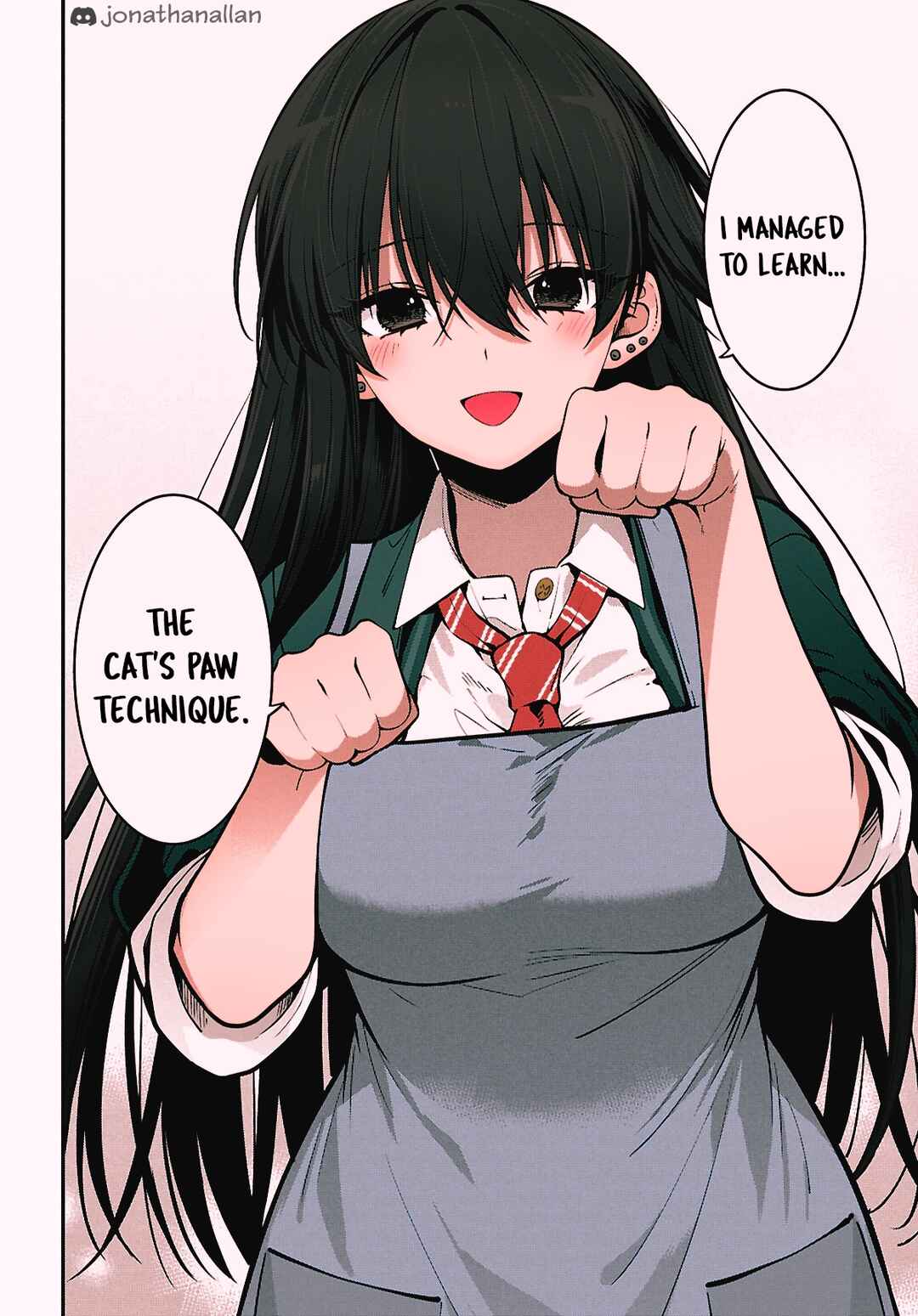 Page 35 Chapter 2 Tonari no Seki no Yankee Shimizu-san ga Kami o Kuroku Sometekita