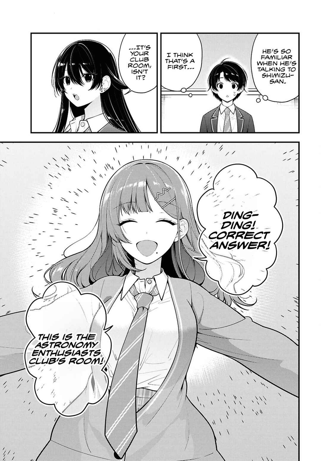 Page 18 Chapter 10 Tonari no Seki no Yankee Shimizu-san ga Kami o Kuroku Sometekita