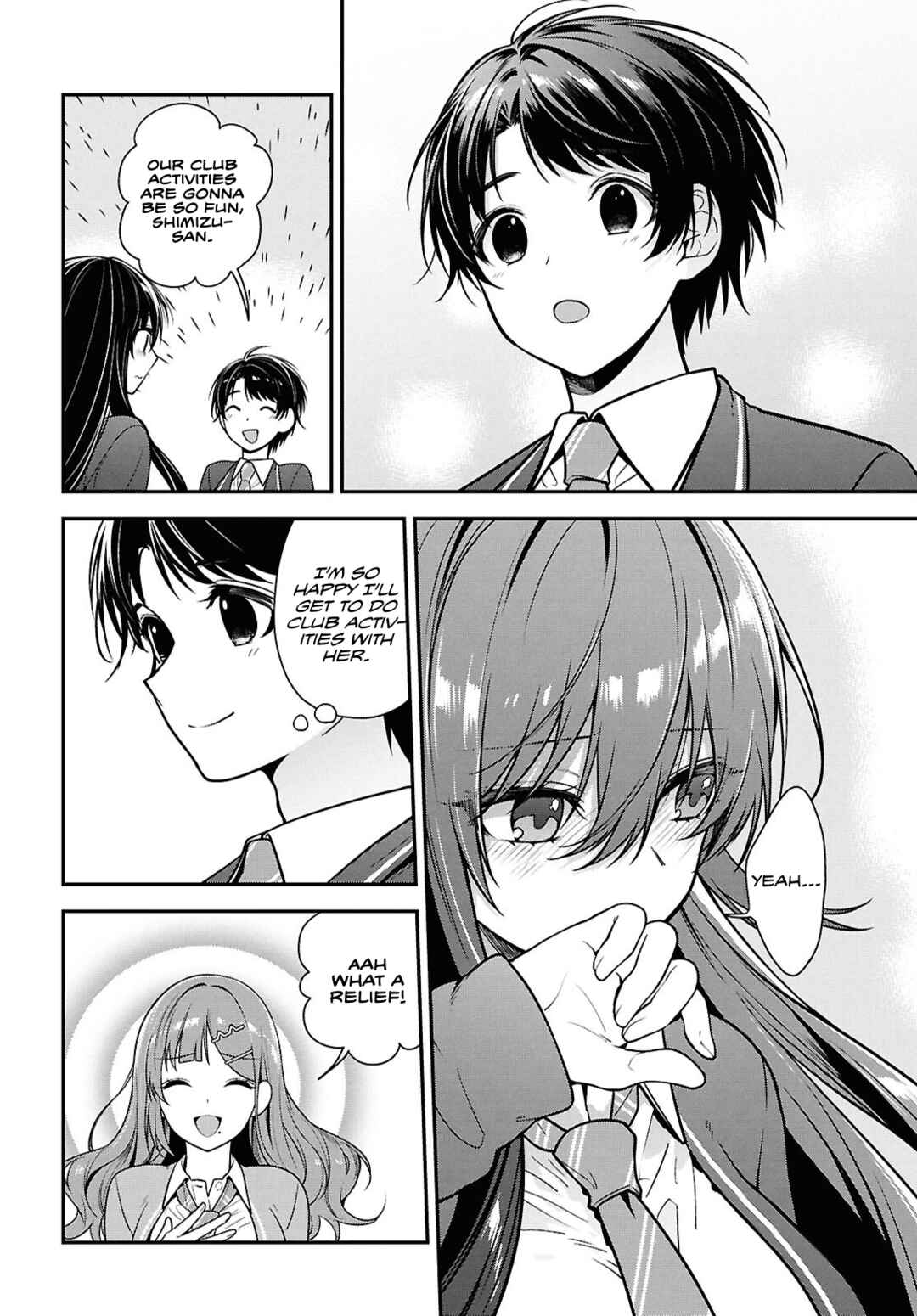 Page 34 Chapter 10 Tonari no Seki no Yankee Shimizu-san ga Kami o Kuroku Sometekita