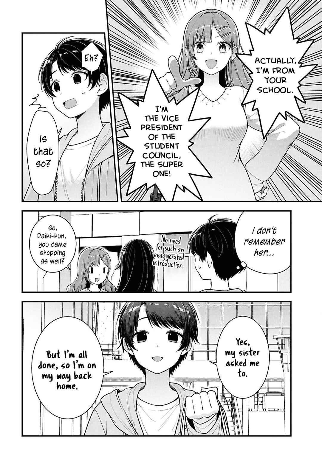 Page 12 Chapter 5 Tonari no Seki no Yankee Shimizu-san ga Kami o Kuroku Sometekita