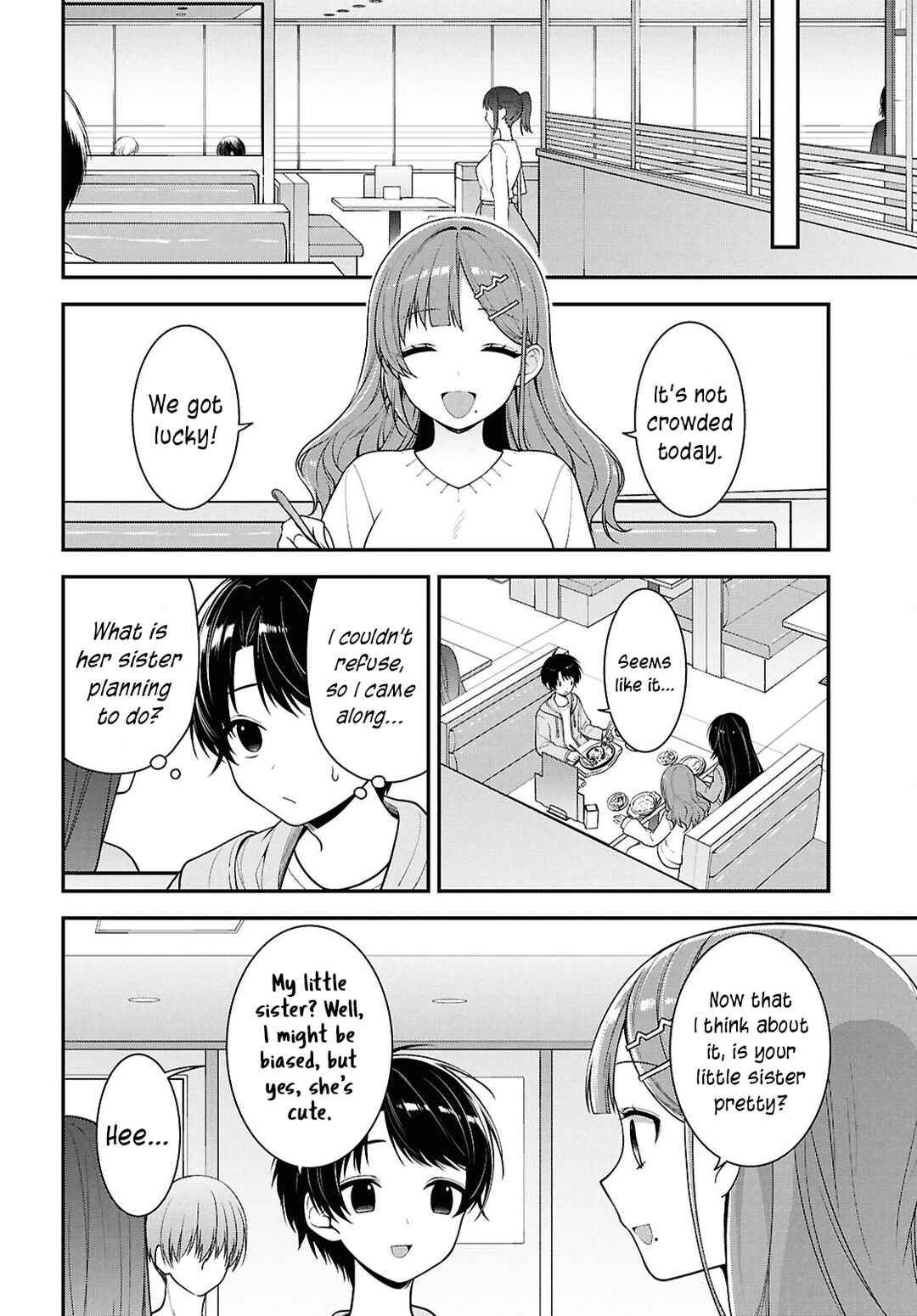 Page 14 Chapter 5 Tonari no Seki no Yankee Shimizu-san ga Kami o Kuroku Sometekita