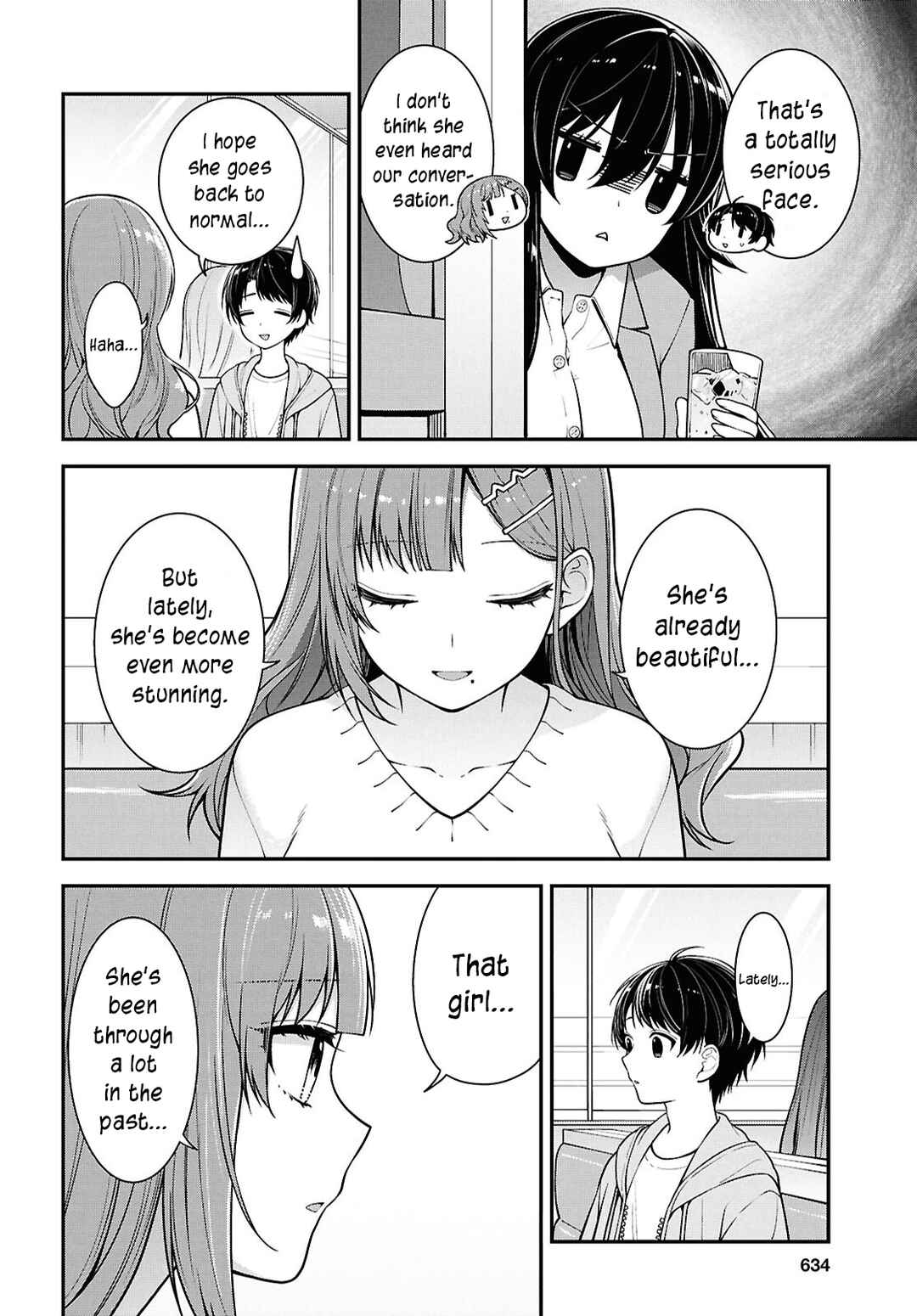 Page 18 Chapter 5 Tonari no Seki no Yankee Shimizu-san ga Kami o Kuroku Sometekita
