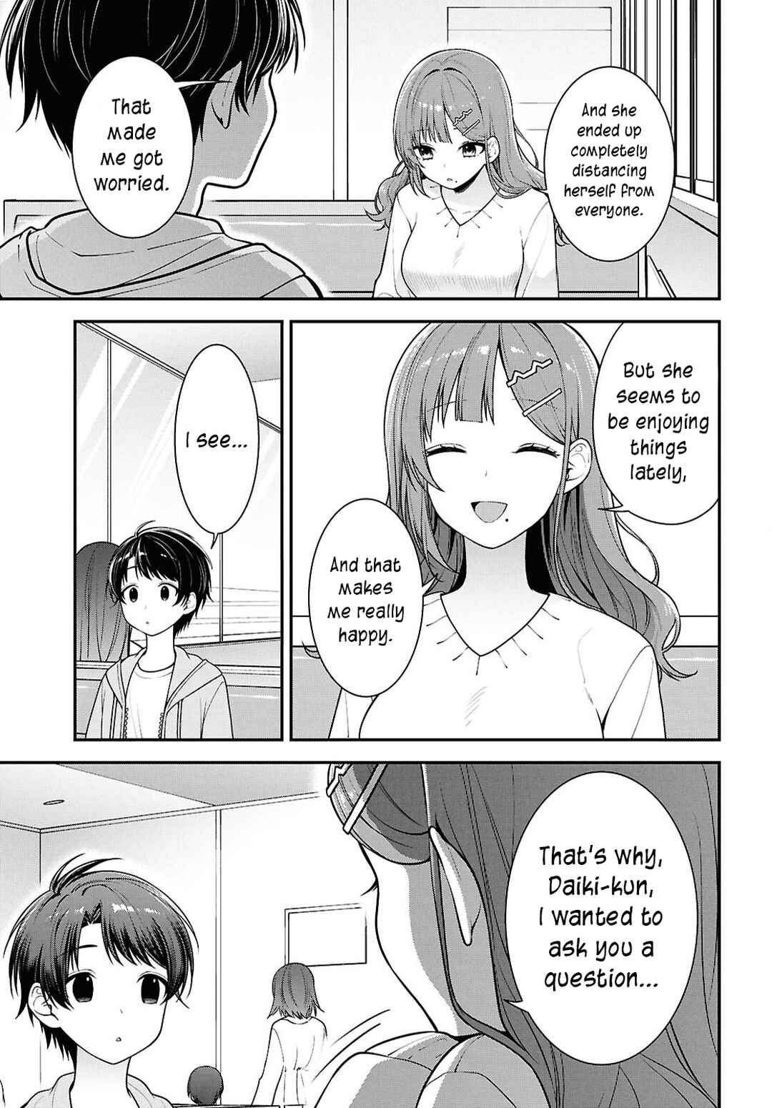Page 19 Chapter 5 Tonari no Seki no Yankee Shimizu-san ga Kami o Kuroku Sometekita