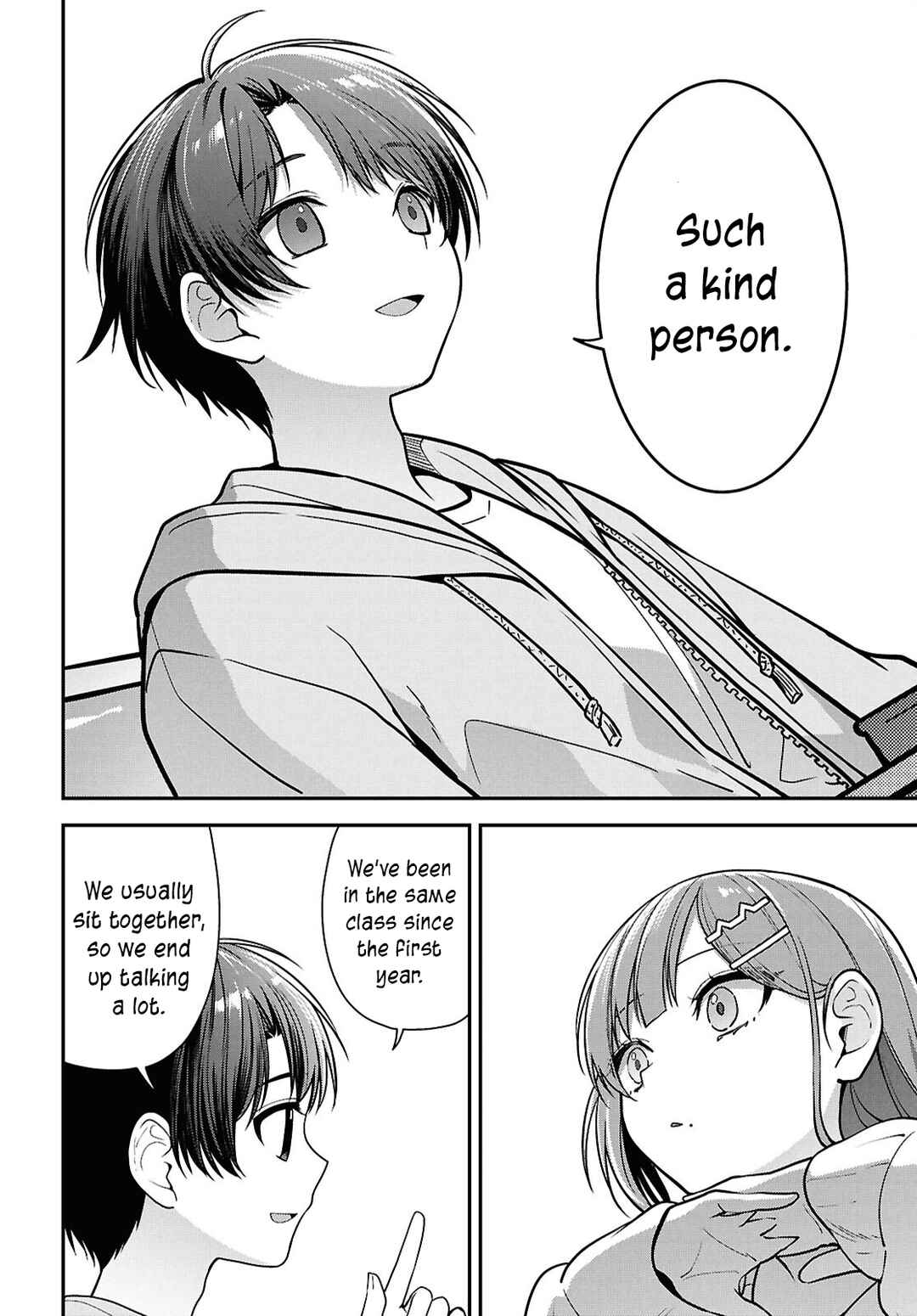Page 22 Chapter 5 Tonari no Seki no Yankee Shimizu-san ga Kami o Kuroku Sometekita