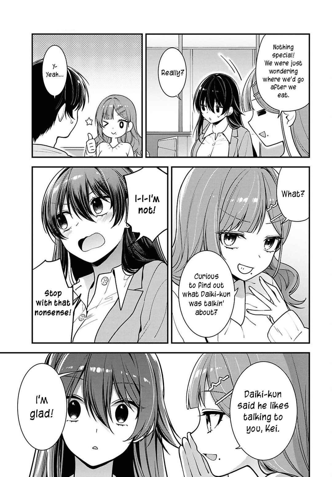 Page 28 Chapter 5 Tonari no Seki no Yankee Shimizu-san ga Kami o Kuroku Sometekita
