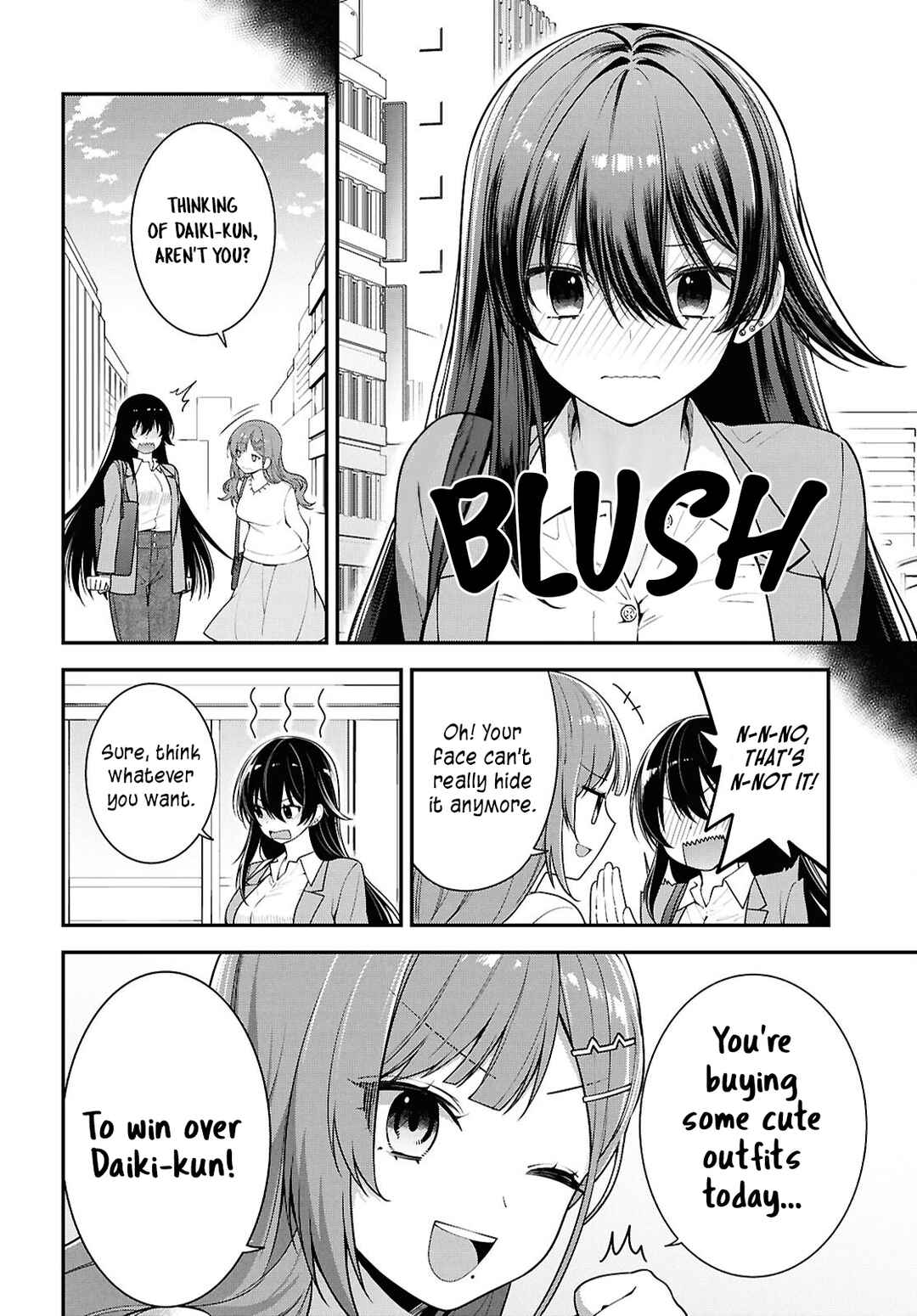 Page 4 Chapter 5 Tonari no Seki no Yankee Shimizu-san ga Kami o Kuroku Sometekita