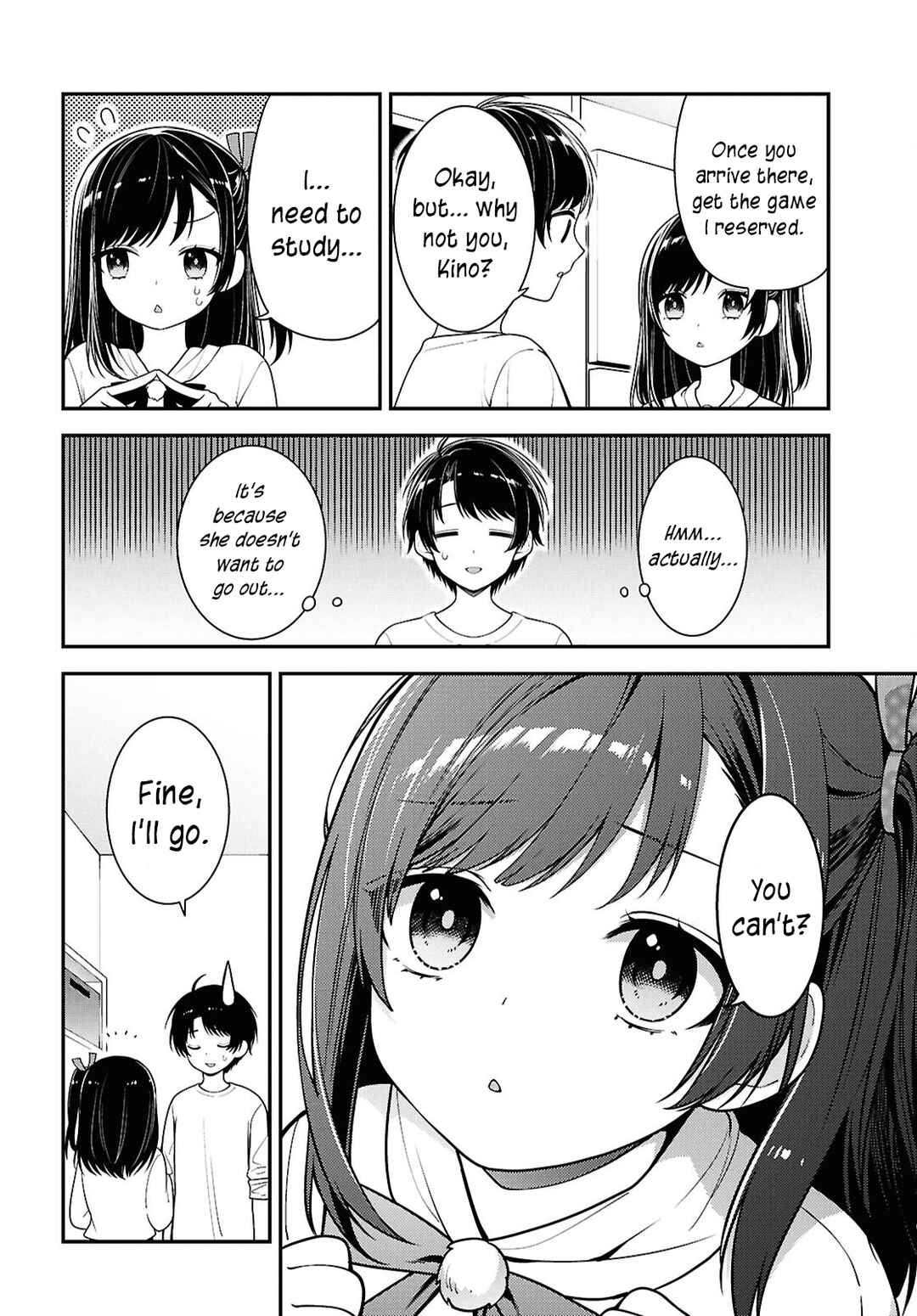 Page 8 Chapter 5 Tonari no Seki no Yankee Shimizu-san ga Kami o Kuroku Sometekita