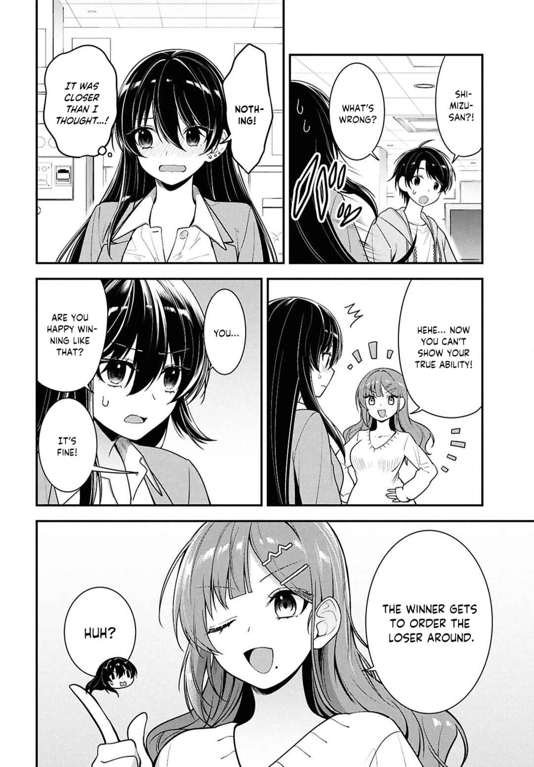 Page 11 Chapter 7 Tonari no Seki no Yankee Shimizu-san ga Kami o Kuroku Sometekita