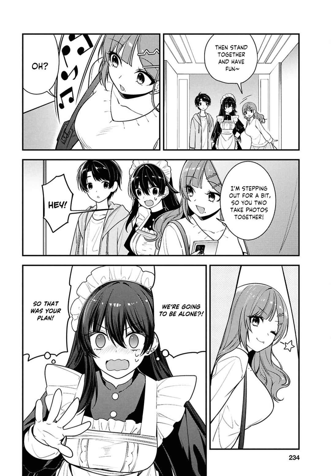 Page 24 Chapter 7 Tonari no Seki no Yankee Shimizu-san ga Kami o Kuroku Sometekita
