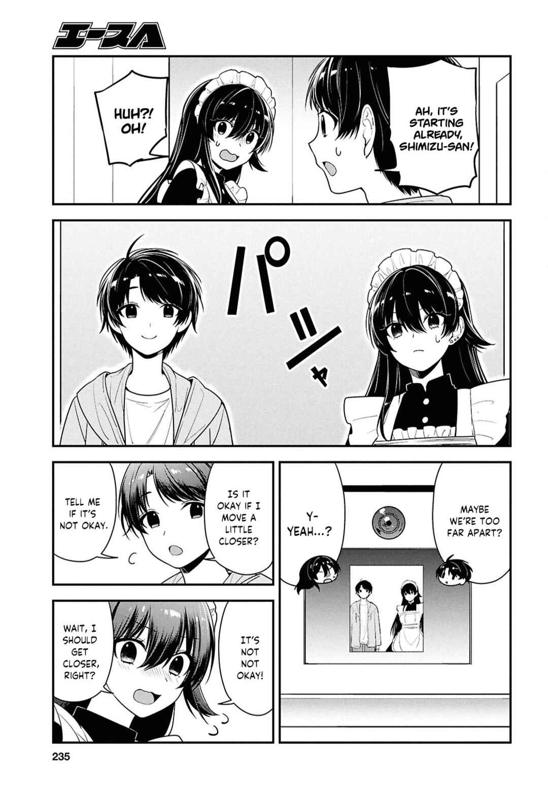 Page 25 Chapter 7 Tonari no Seki no Yankee Shimizu-san ga Kami o Kuroku Sometekita