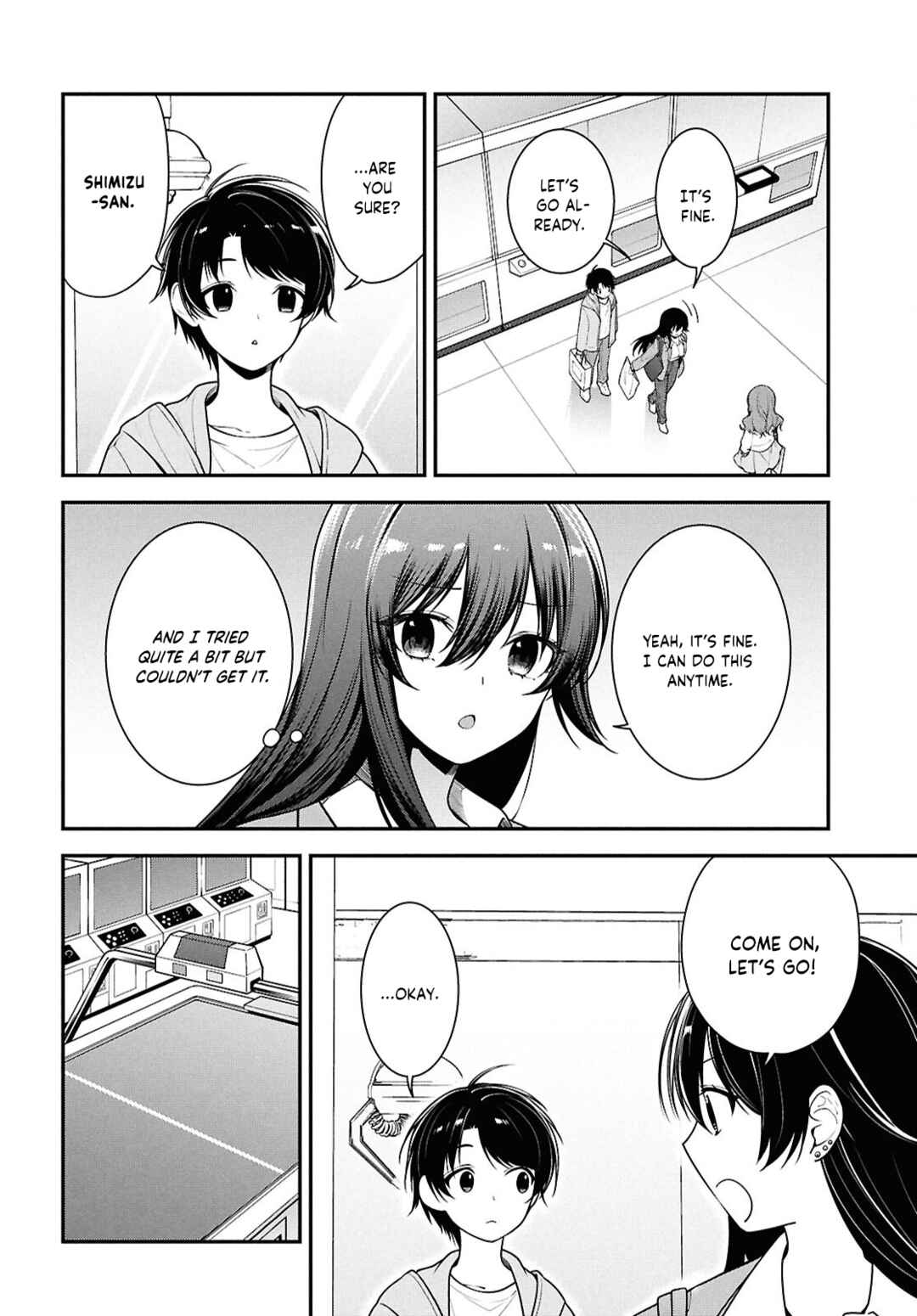 Page 5 Chapter 7 Tonari no Seki no Yankee Shimizu-san ga Kami o Kuroku Sometekita