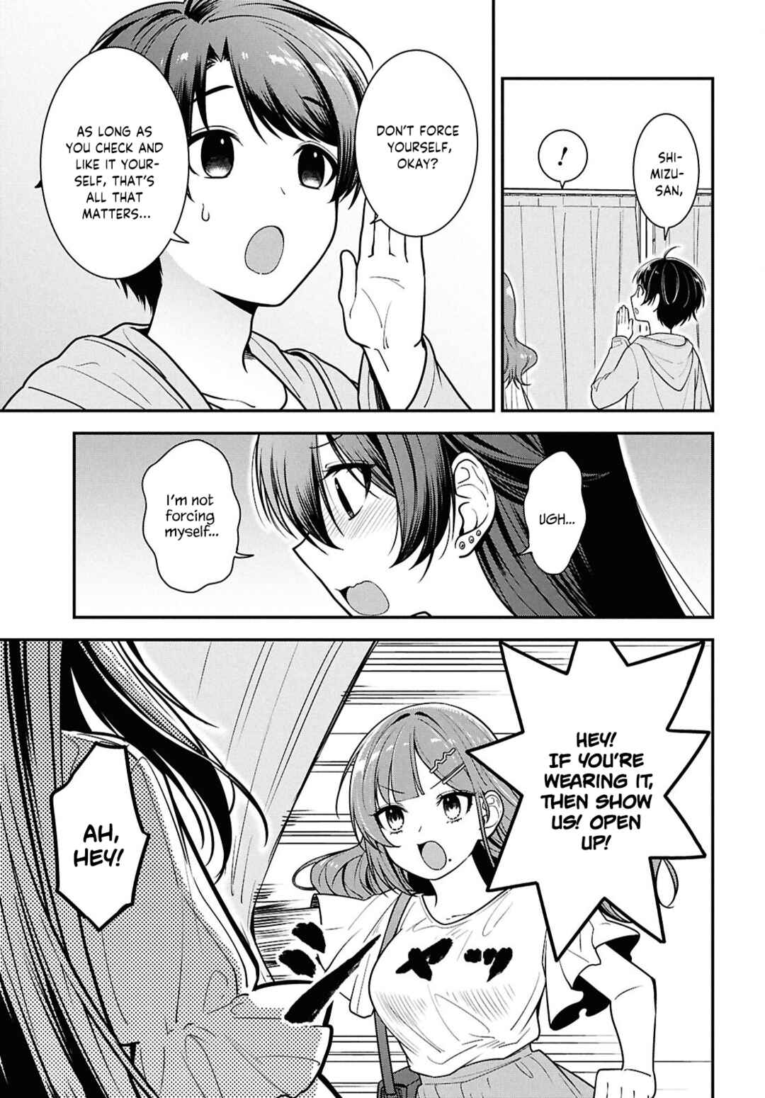 Page 14 Chapter 6 Tonari no Seki no Yankee Shimizu-san ga Kami o Kuroku Sometekita