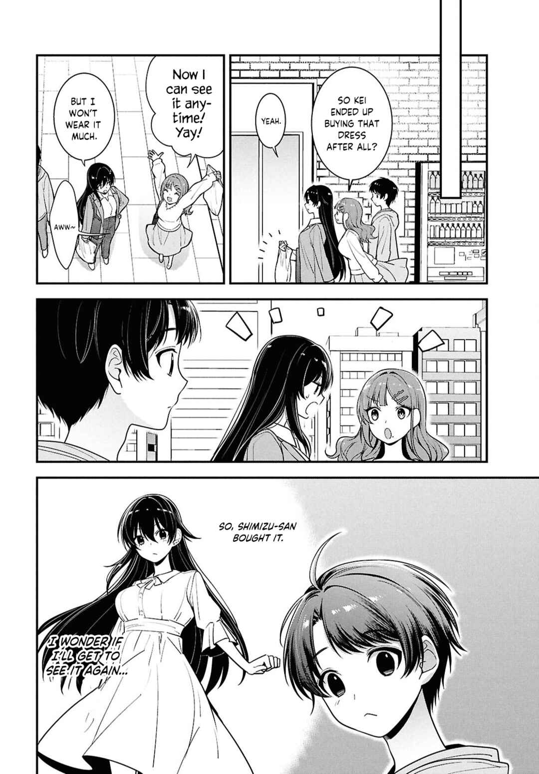 Page 22 Chapter 6 Tonari no Seki no Yankee Shimizu-san ga Kami o Kuroku Sometekita
