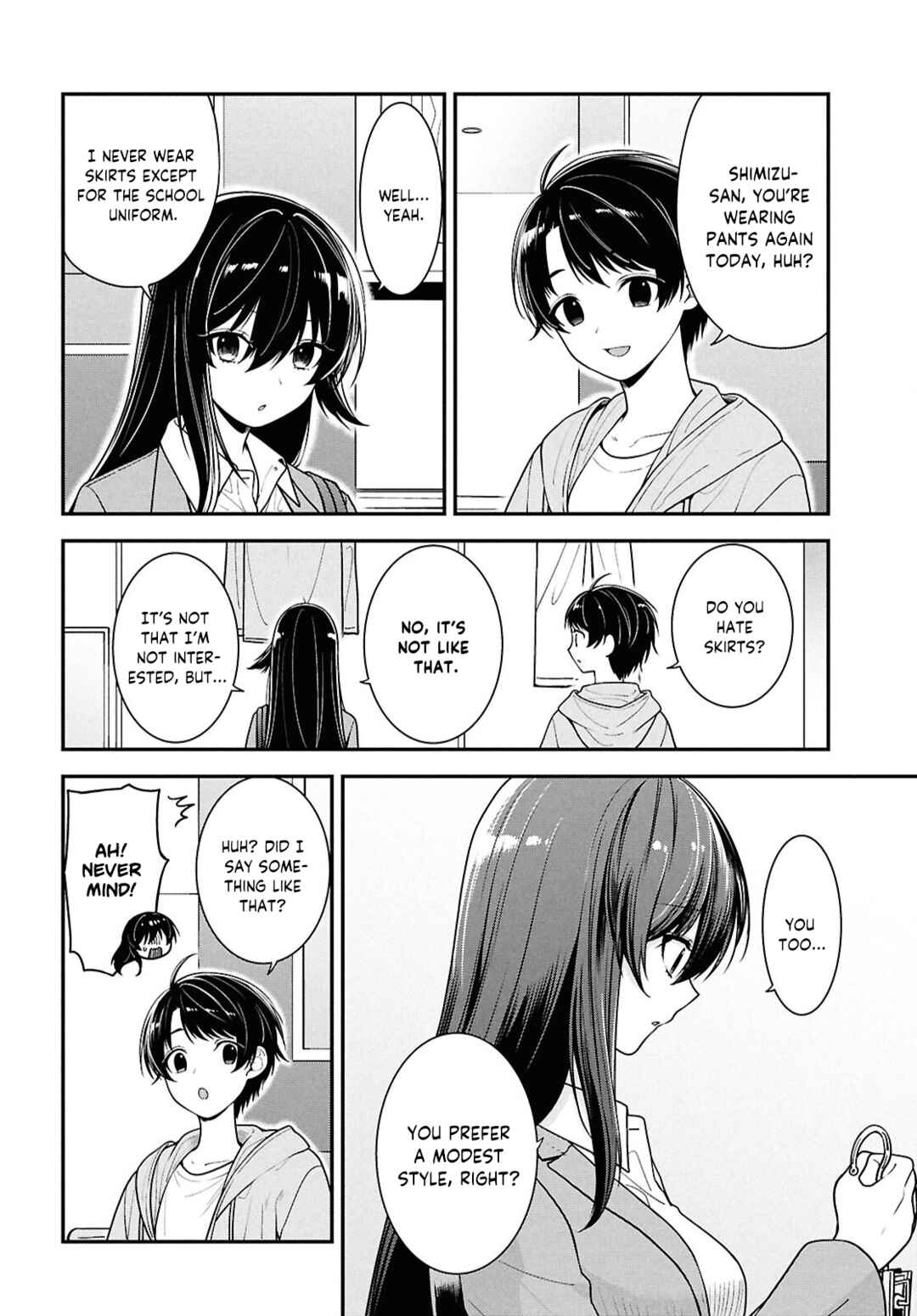 Page 5 Chapter 6 Tonari no Seki no Yankee Shimizu-san ga Kami o Kuroku Sometekita