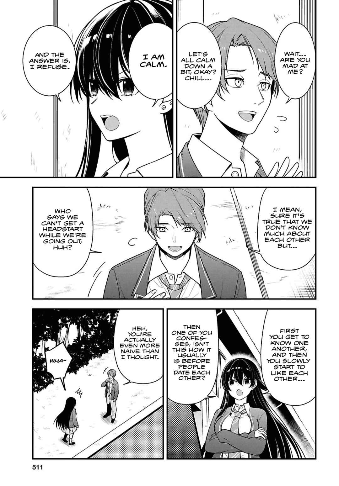 Page 15 Chapter 9 Tonari no Seki no Yankee Shimizu-san ga Kami o Kuroku Sometekita
