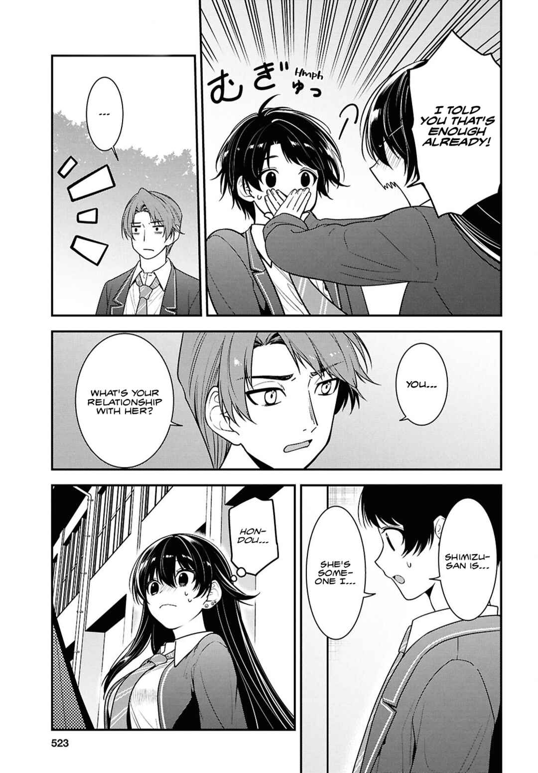 Page 27 Chapter 9 Tonari no Seki no Yankee Shimizu-san ga Kami o Kuroku Sometekita