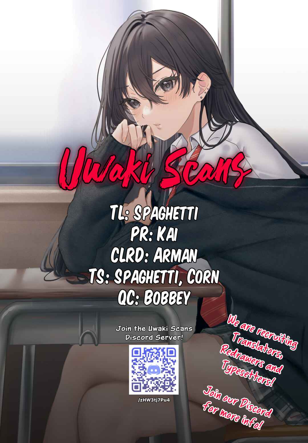 Page 1 Chapter 8.1 Tonari no Seki no Yankee Shimizu-san ga Kami o Kuroku Sometekita