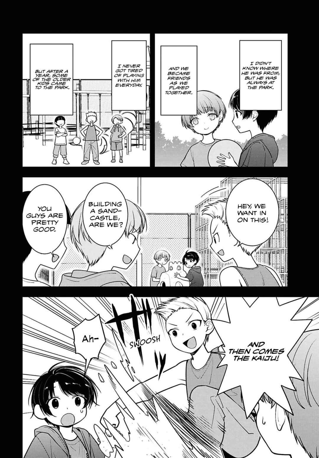 Page 17 Chapter 8.1 Tonari no Seki no Yankee Shimizu-san ga Kami o Kuroku Sometekita