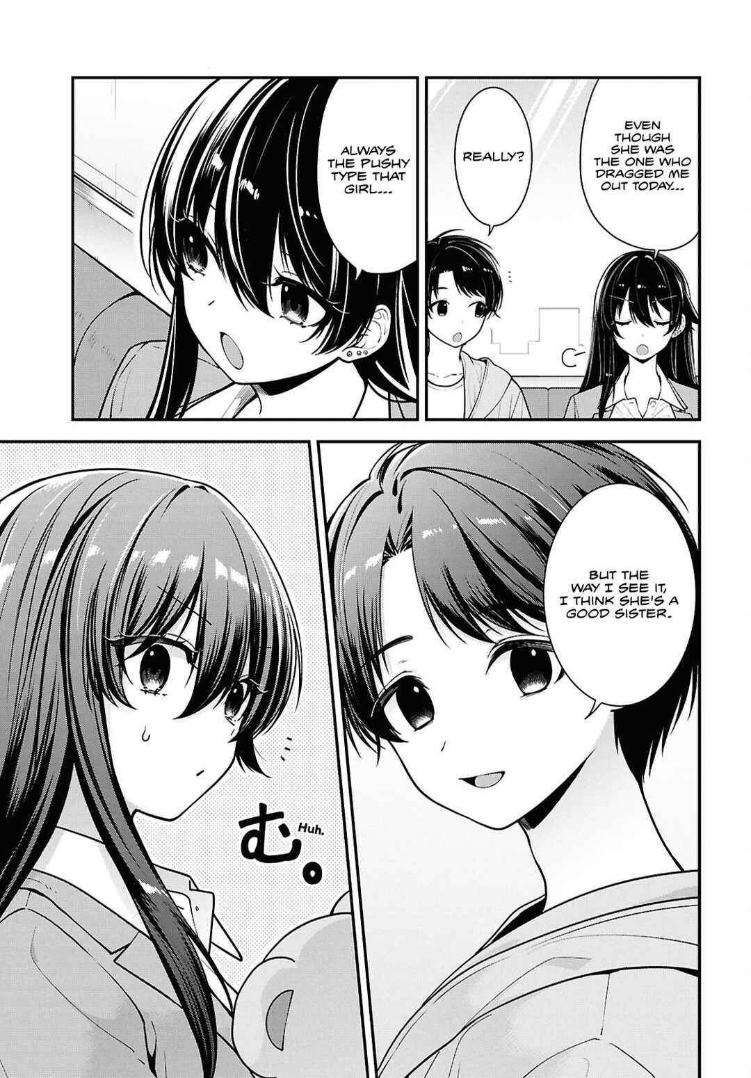 Page 4 Chapter 8.1 Tonari no Seki no Yankee Shimizu-san ga Kami o Kuroku Sometekita