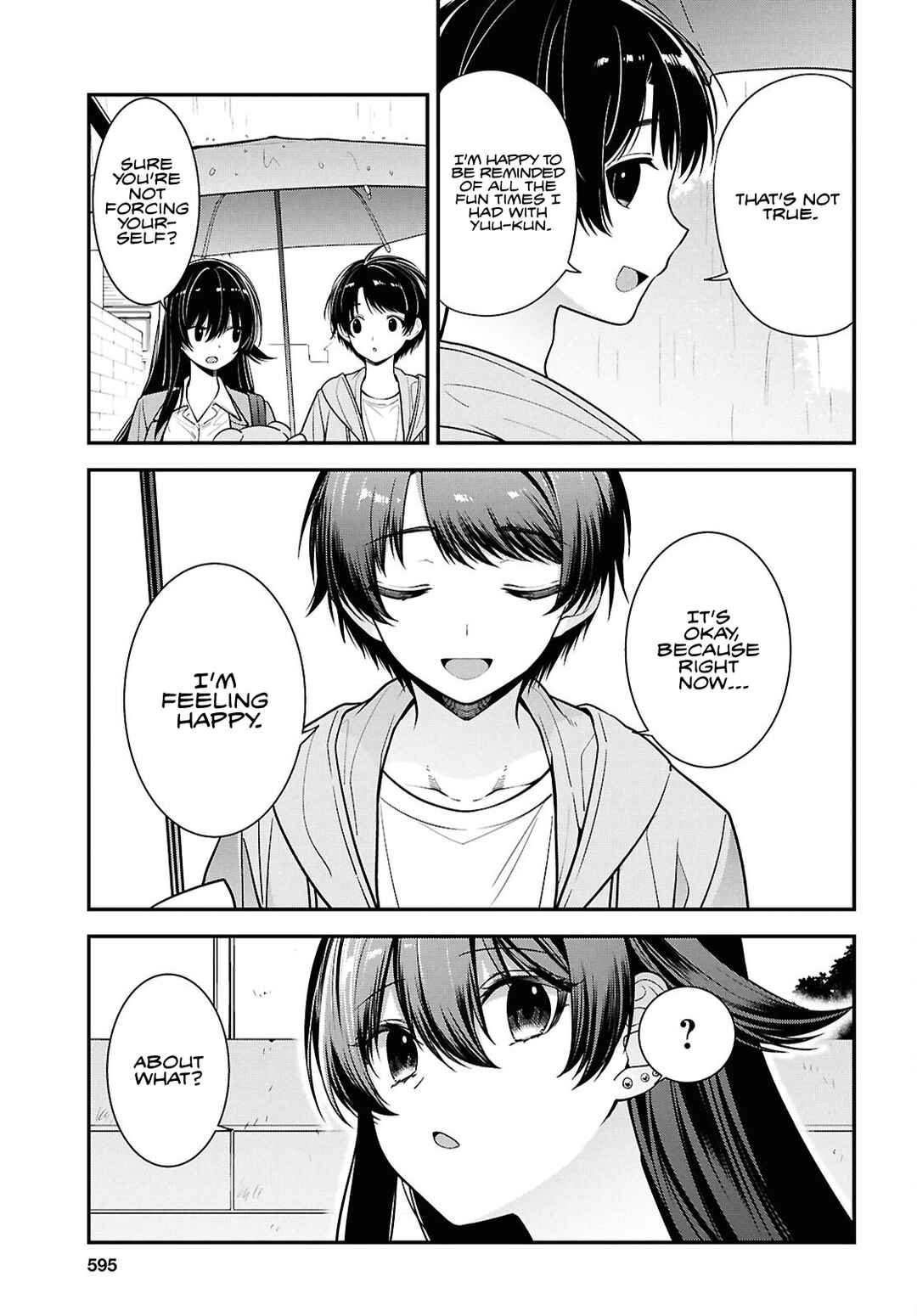 Page 4 Chapter 8.2 Tonari no Seki no Yankee Shimizu-san ga Kami o Kuroku Sometekita