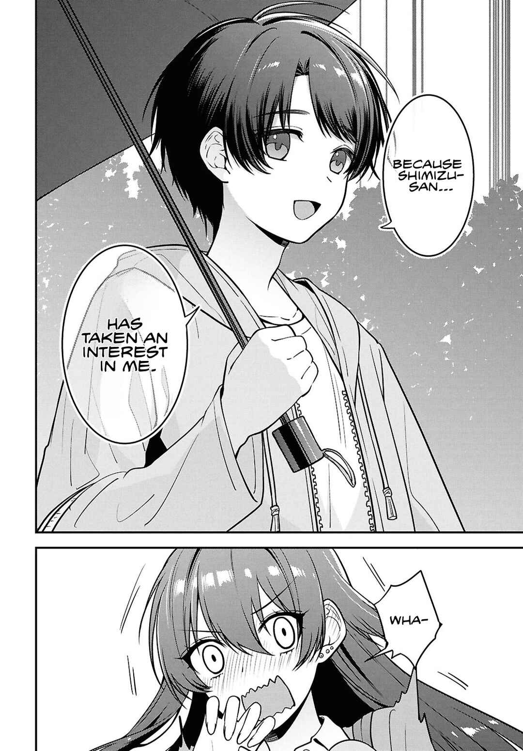Page 5 Chapter 8.2 Tonari no Seki no Yankee Shimizu-san ga Kami o Kuroku Sometekita