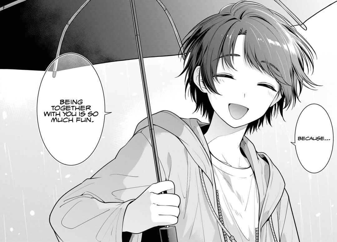 Page 7 Chapter 8.2 Tonari no Seki no Yankee Shimizu-san ga Kami o Kuroku Sometekita