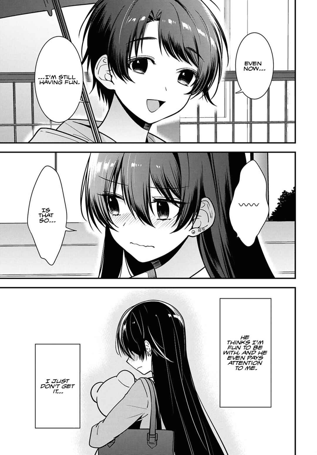 Page 9 Chapter 8.2 Tonari no Seki no Yankee Shimizu-san ga Kami o Kuroku Sometekita