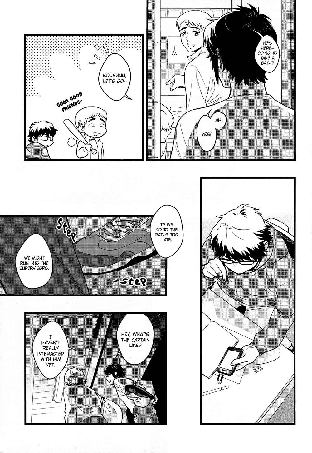 Page 7 Chapter Unknown_5606 Diamond no Ace - Omae no Himitsu o Shitteiru (Doujinshi)