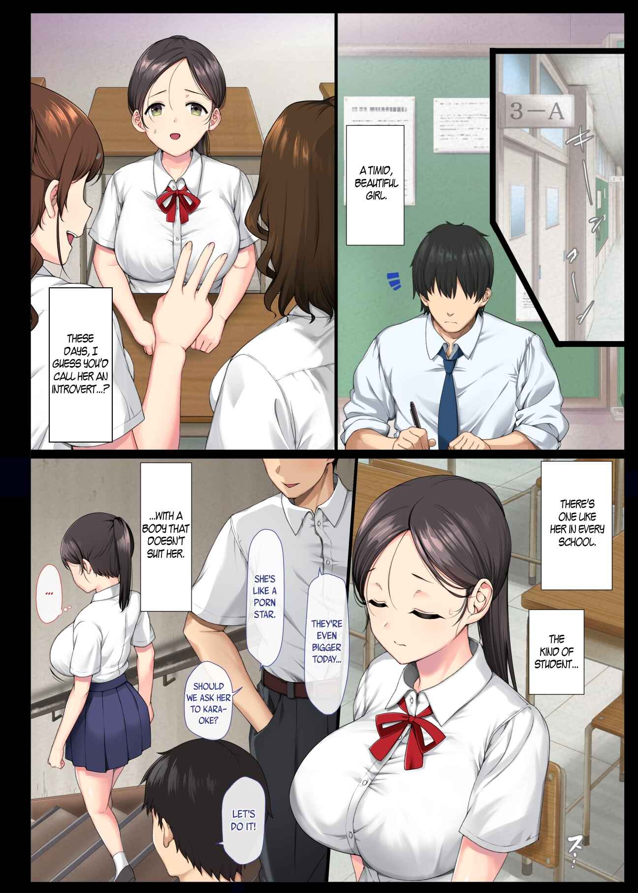 Page 4 Chapter 1 Inkya Bishoujo wa, Tannin ni Okasarete mo Ikimakuru