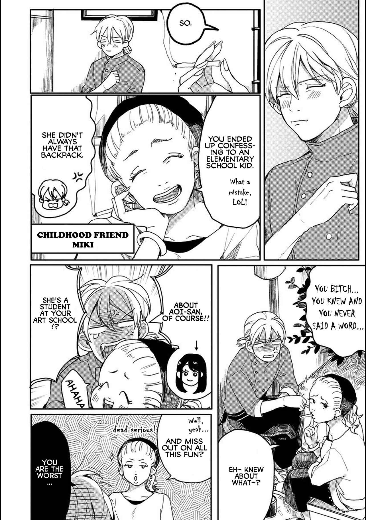Page 4 Chapter 2 Aoi-san wa 16-sai Toshishita.
