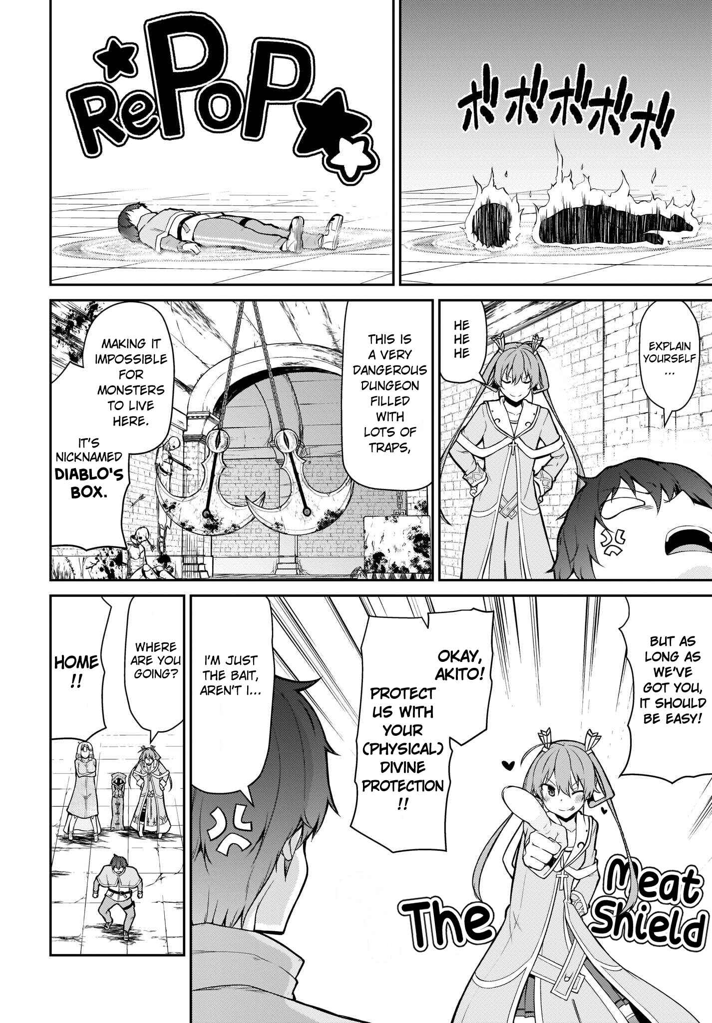 Page 3 Chapter 3 Shinde kudasai! Yuusha desho?