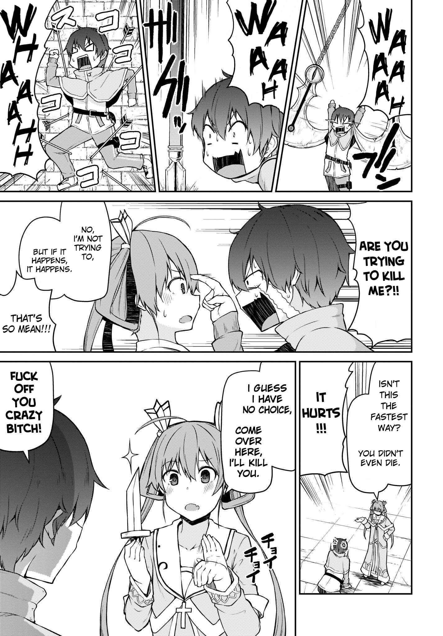 Page 6 Chapter 3 Shinde kudasai! Yuusha desho?