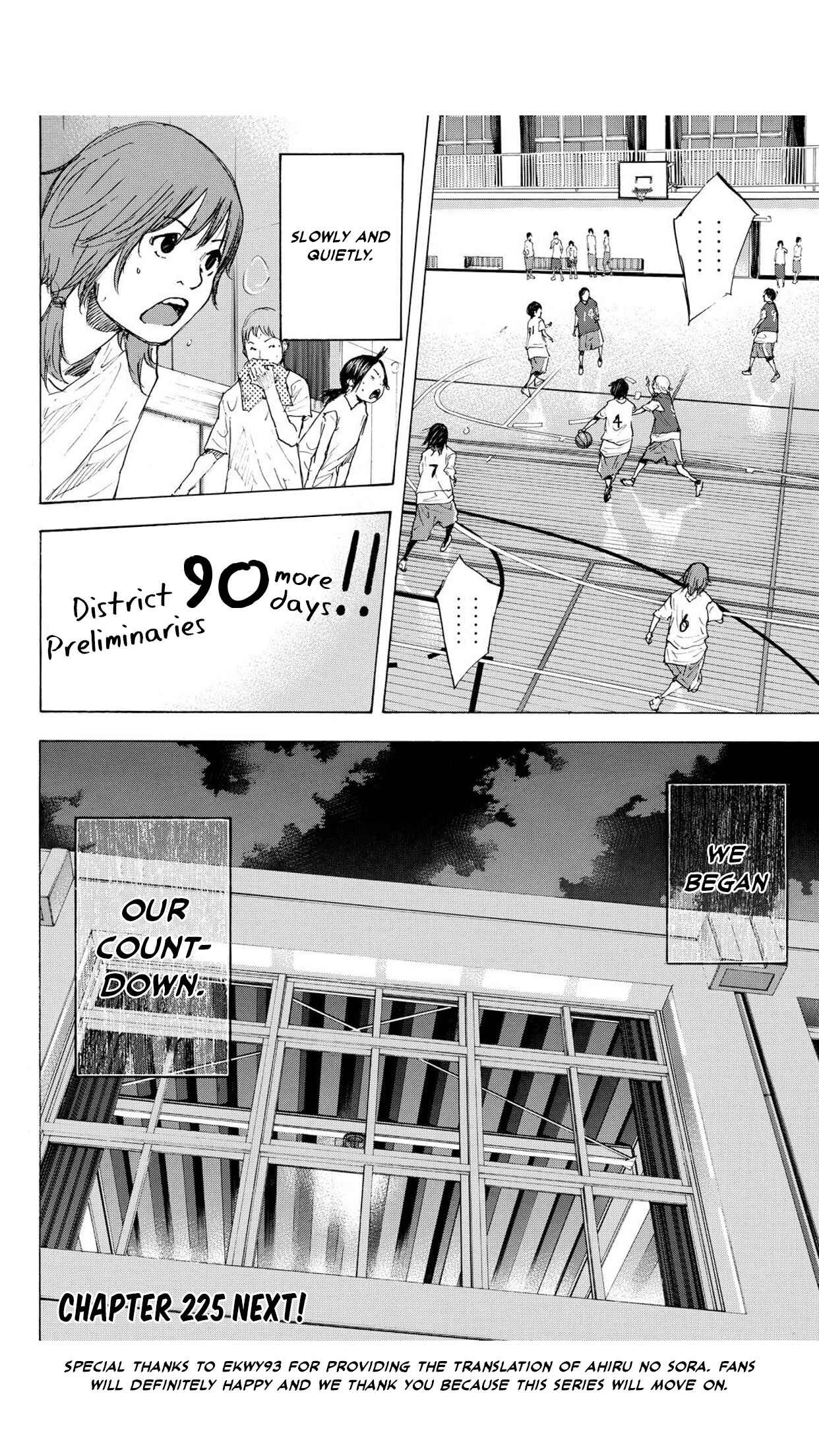 Page 19 Chapter 224 Ahiru no Sora
