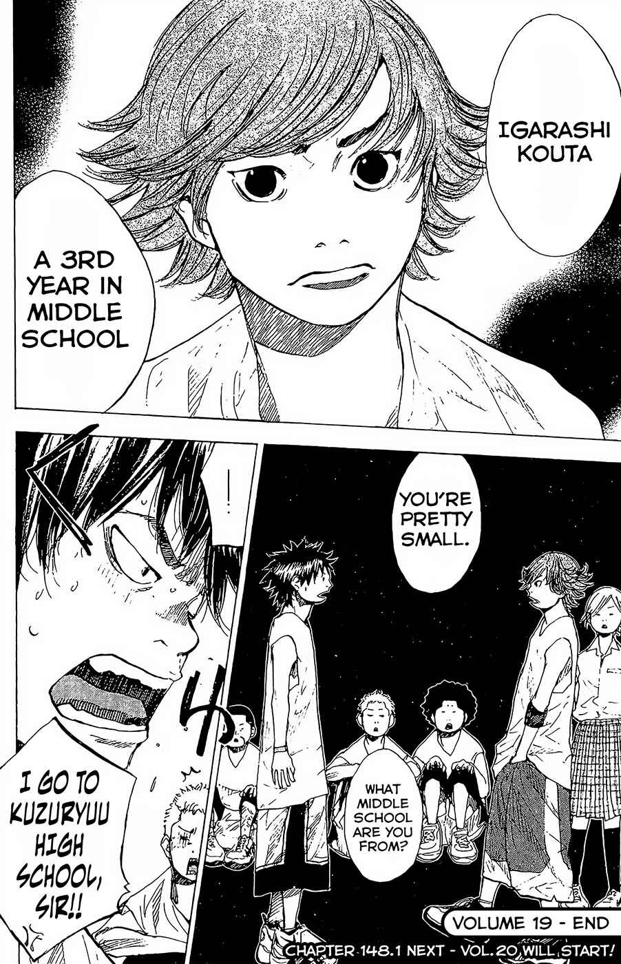 Page 20 Chapter 147 Ahiru no Sora