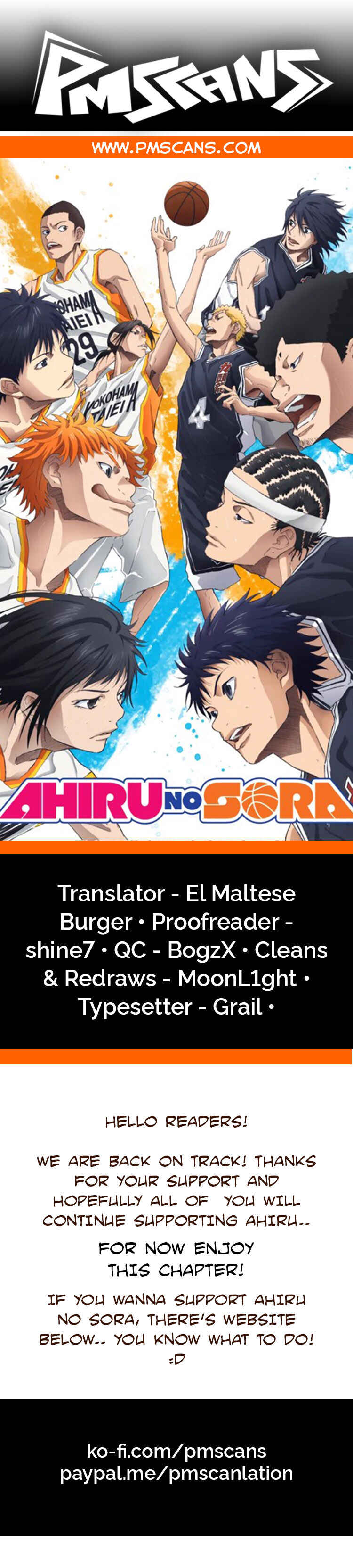 Page 1 Chapter 177 Ahiru no Sora