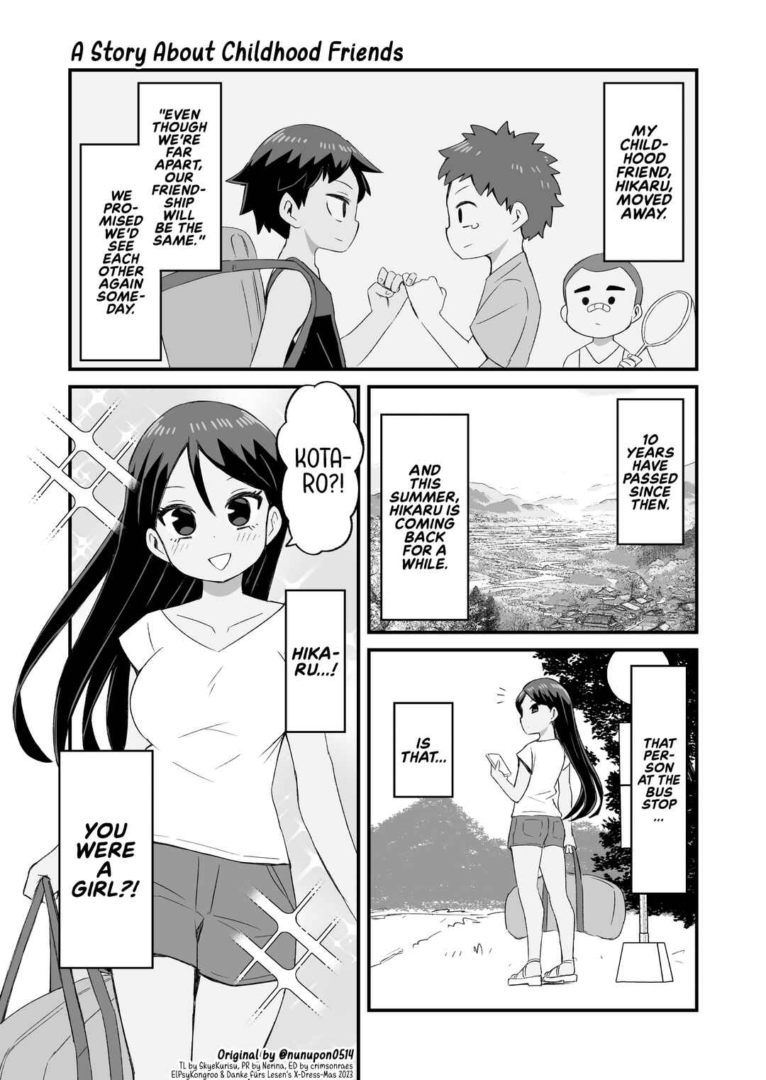 Page 1 Chapter Unknown_19ab A Story About Childhood Friends