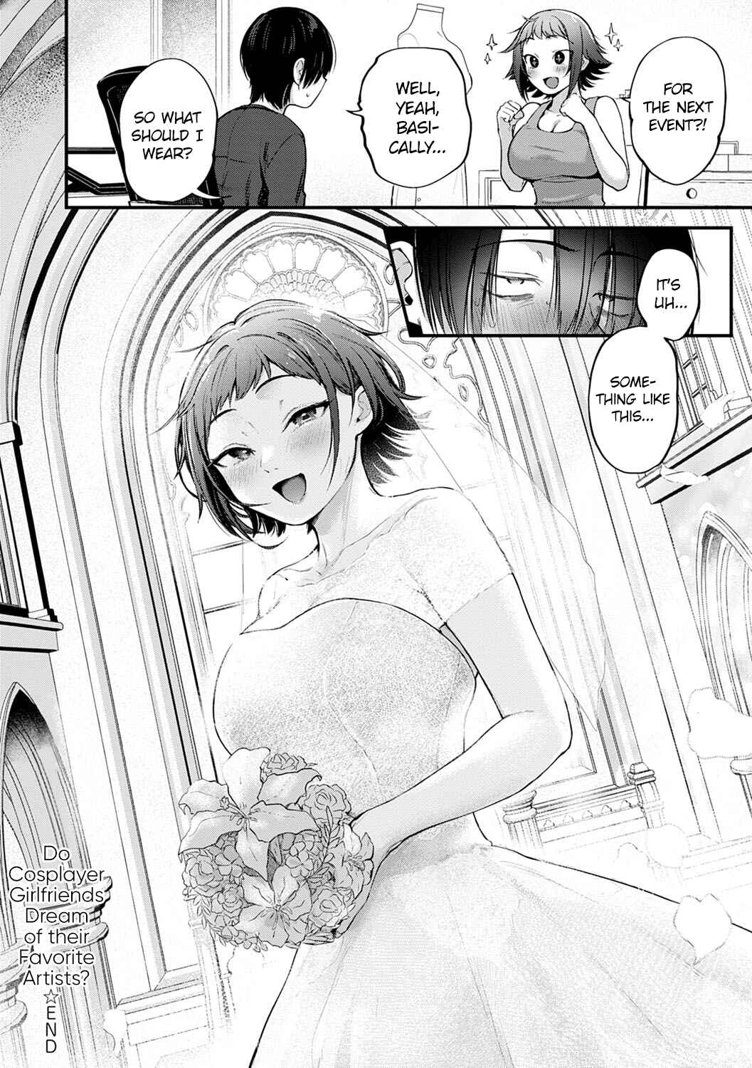 Page 34 Chapter 4 Doujin Sakka wa Cosplay Ecchi no Yume wo Miru ka