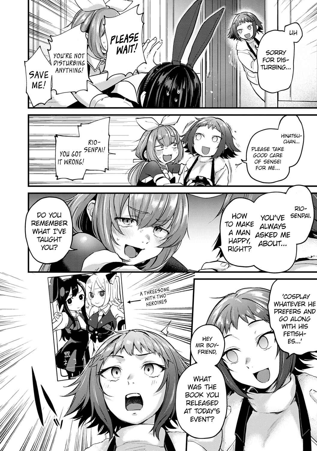Page 14 Chapter 3 Doujin Sakka wa Cosplay Ecchi no Yume wo Miru ka